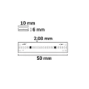 fully siliconised LED strip HT930 COB / HIGH TEMPERATURE 100°C 2-pole white