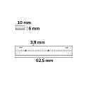 ISOLED fully siliconised LED strip HT927/965 COB CCT / HIGH TEMPERATURE 100°C tunable white white