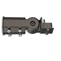 mast top STREET LIGHT EM 145, grey-brown