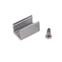 mounting bracket NEON B13H13 1 piece, silver