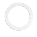 adapter INNER Ø 20.1CM / OUTER Ø 28.7CM round, with leaf springs, perforated, white