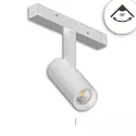 Proyector de raíl SPOT 7W - TRACK48 (DALI) giratorio, controlable por DALI, UGR < 19, montaje magnético IP20, blanco regulable