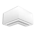 ISOLED Conector en L LAMP40, blanco