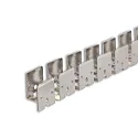 Perfil de montaje NEON B16H16 flexible, plata