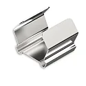 Clip de soporte FASTFIX R XL, plata