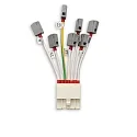 Alimentador FASTFIX R PRO 7 polos, blanco