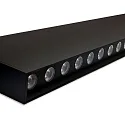 ISOLED hanging luminaire RASTER IP42, black dimmable