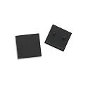 end cap TRACK48 FLAT H25 2 pcs., with cover, black