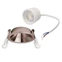 recessed spotlight BACK68 swivelling IP20, white dimmable