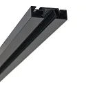 Perfil para cortinas CURTAIN 10 ONE simple, negro