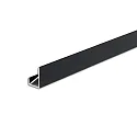 ISOLED Perfil del armario FURNIT10 WARDROBE, negro