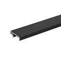 ISOLED shelf edge profile FURNIT 10 SHELF, black
