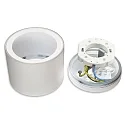 ISOLED Luminaria de superficie GX53 GX53 IP54, blanco 