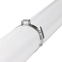 ISOLED linear luminaire HP2 IP69K, opal, white  50W 8300lm 4000K CRI 80-89 150cm