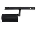 ISOLED track spot TRACK48 swivelling, rotatable IP20, black dimmable