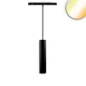 track pendant luminaire TRACK48 PIPE IP20, black dimmable