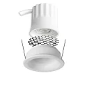 recessed spotlight BACK32 round, set back IP20, white dimmable