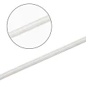ISOLED Tira LED completamente siliconada FC927 FLEXTUBE 240LED/M - 250CM / 2XMINIAMP con enchufe ópalo, transparente, blanco