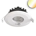 recessed spotlight VARIO-68 with sensor IP65, white 
