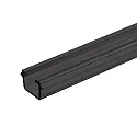 Perfil para cortinas, negro