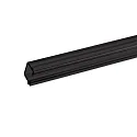 Perfil para cortinas, negro