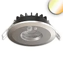 recessed spotlight VARIO-68 with sensor IP65, nickel 