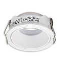mounting frame MR11/GU10 MINI SPOT round, white