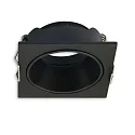 ISOLED Marco empotrable MR11/GU10 MINI SPOT angular, negro