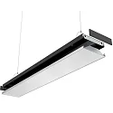 ISOLED ceiling luminaire POWER SWITCH 120x20 IP40, black dimmable