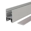 Perfil de montaje HALON, plata