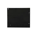 Tapa final EC 127 CURTAIN10 ONE VISOR 2 piezas, izquierda-derecha, blanco