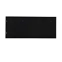 Tapa final EC 129 CURTAIN 10 DOUBLE VISOR 2 piezas, izquierda-derecha, blanco