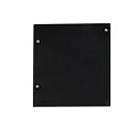 Tapa final EC 133 CURTAIN 10 ONE FLAT VISOR 2 piezas, izquierda-derecha, blanco