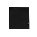 Tapa final EC 133 CURTAIN 10 ONE FLAT VISOR 2 piezas, izquierda-derecha, negro