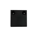 Tapa final EC 132 CURTAIN 10 ONE FLAT 2 piezas, blanco