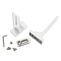 Soporte de pared 2 piezas, lang, blanco