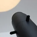 ISOLED 3-phase spot SHAPE adjustable, cardanic swivelling IP20, black dimmable