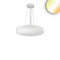 Luminaria colgante DN400 IP44, blanco regulable