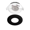 ISOLED recessed spotlight VARIO-68 IP65, black 