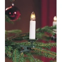 Konstsmide Cadena de luces de 35 llamas IP20 230 V 3W 1860cm, blanco regulable