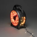 Konstsmide Cadena de luces MICRO IP44 30 V 3,6W 111lm 2600K CRI 52 2393cm, rojo, negro 