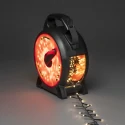 Konstsmide Cadena de luces MICRO COMPACTLIGHTS IP44 30 V 6W 2600K 1878cm, rojo, negro 