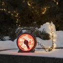 Konstsmide Cadena de luces MICRO COMPACTLIGHTS IP44 30 V 6W 2600K 1878cm, rojo, negro 
