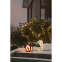Konstsmide Cadena de luces MICRO COMPACTLIGHTS IP44 30 V 6W 2600K 1878cm, rojo, negro 