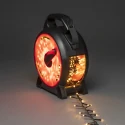 Konstsmide Cadena de luces MICRO COMPACTLIGHTS IP44 30 V 6W 133lm 2200K 1878cm, rojo, negro 