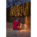 Konstsmide Cadena de luces MICRO COMPACTLIGHTS IP44 30 V 9W 2200K 3198cm, rojo, negro 