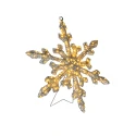 Luminaria de exterior SCHNEEFLOCKE IP44, blanco regulable