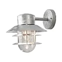 Konstsmide Outdoor wall luminaire MODENA DOWN, E27 max. 60W, galvanised steel / clear glass