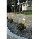 Konstsmide Wall luminaire TORINO, width 28cm, E14 max. 40W, fire-galvanised steel / acrylic glass