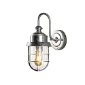 Luminaria de pared para exteriores CERIGNOLA  E27 IP44, cincado regulable
